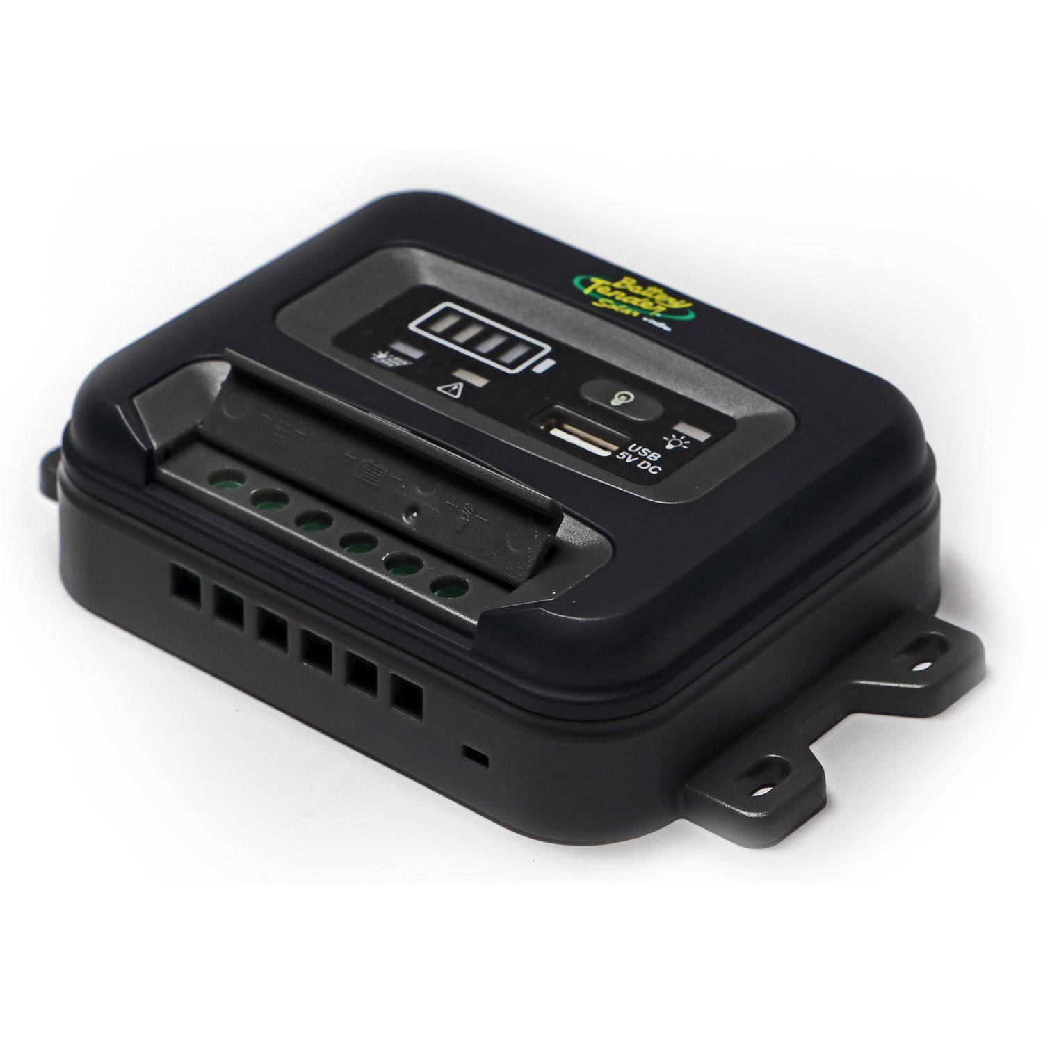 10 AMP, 12V / 24V PWM Solar Panel Controller - Battery Tender®