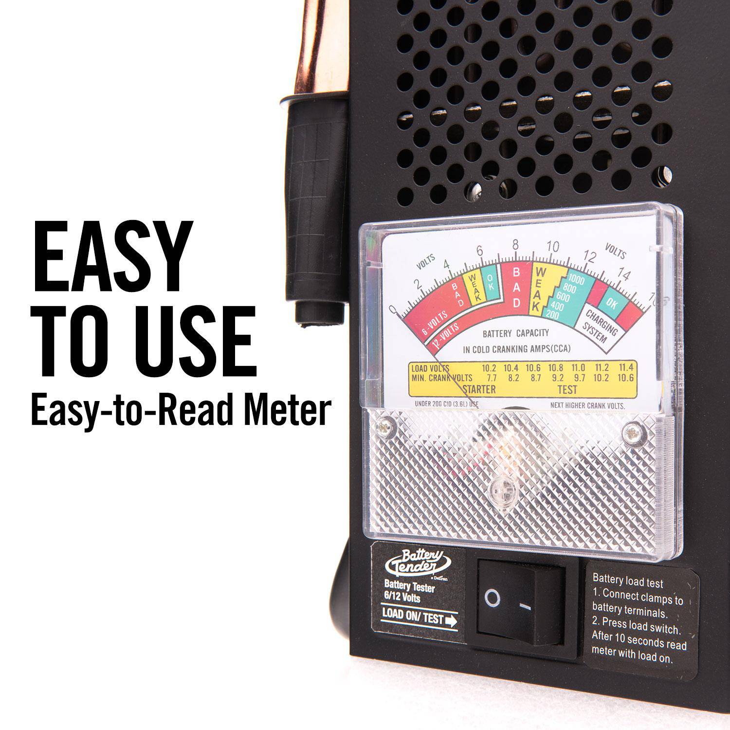 12V / 6V Battery Tester - Battery Tender®
