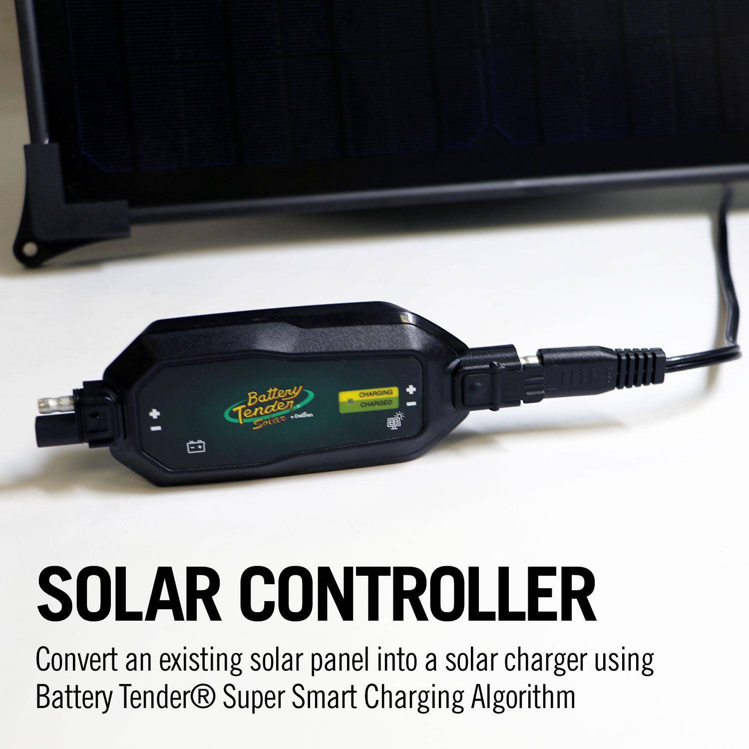 17 Watt Mountable Solar 12V Battery Charger with Solar Controller - Battery Tender®