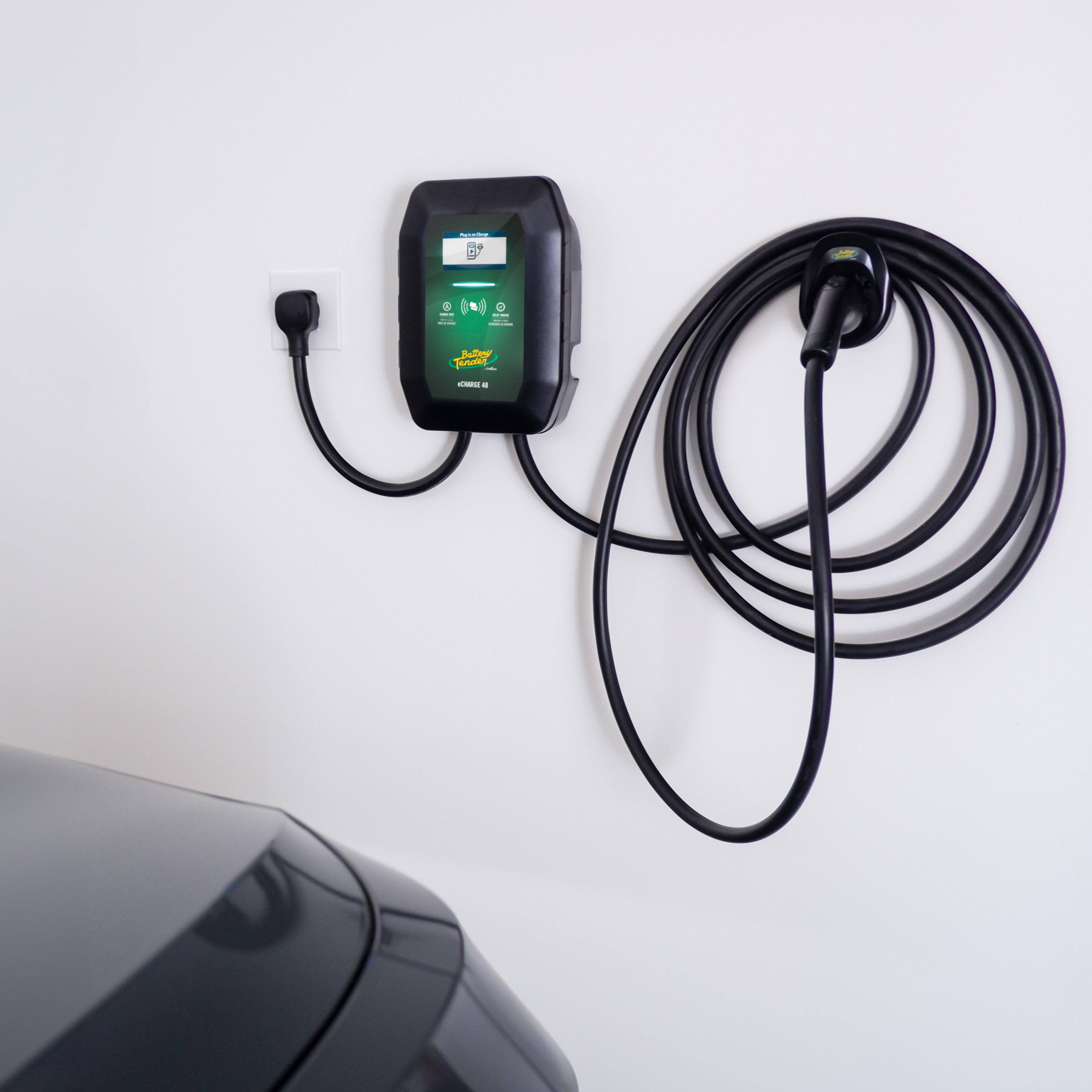 eCharge 48 AMP, Level 2 Mountable Indoor Outdoor EV Charger - Battery Tender®