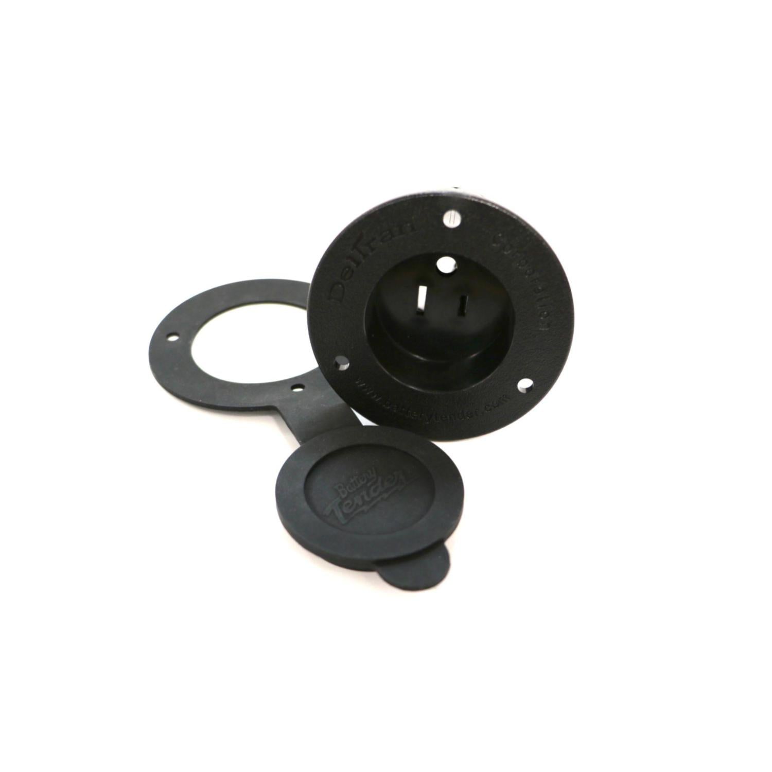 Marine AC Power Flanged Port Inlet Plug and Receptacle Combo - Battery Tender®