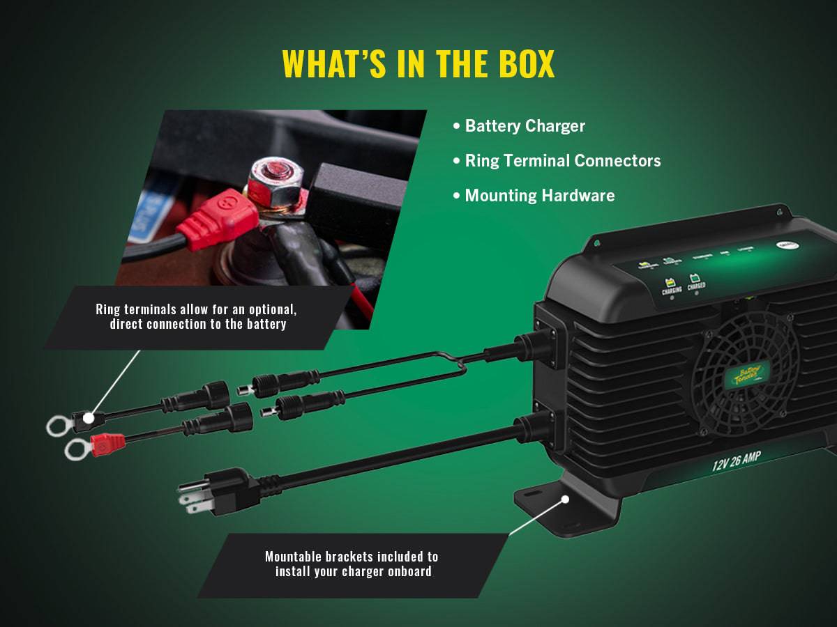 PowerPlus 48V 15 AMP Battery Charger and Maintainer - Battery Tender®